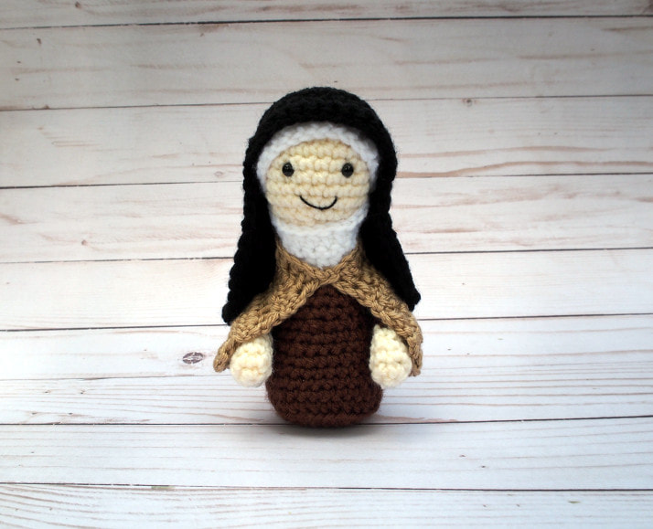 Saint Teresa of Avila Crochet Doll